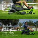 GREENWORKS® 60V Pro 42” Zero Turn Lawnmower