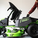 GREENWORKS® 60V Pro 42” Ride-On Lawnmower