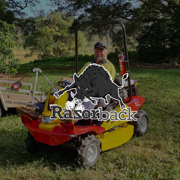 Razorback best sale mower price