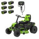 GREENWORKS® 60V CRT426 Gen 1.5 42″ Ride-On Mower